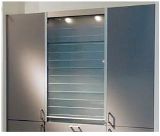 Hafele Glass Tambour Door Units